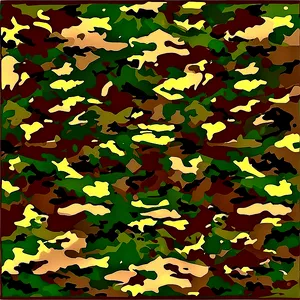 Camouflage Pattern Design PNG 06282024