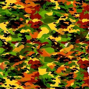 Camouflage Pattern Design PNG Xjf