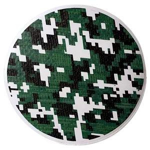 Camouflage Round Sticker PNG Ujo PNG