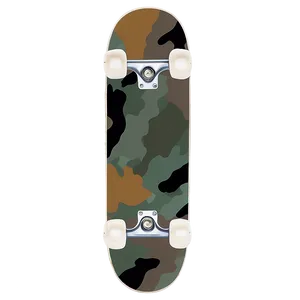 Camouflage Skateboard Deck Template PNG Ffu51 PNG