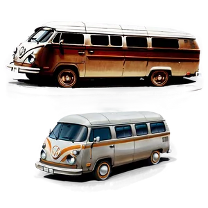 Camper Van Sketch PNG 06282024 PNG