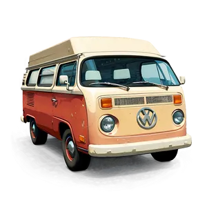 Camper Van Sketch PNG Iyo PNG