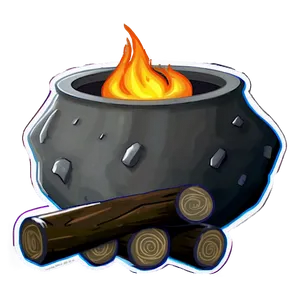 Campfire Ashes PNG 05242024