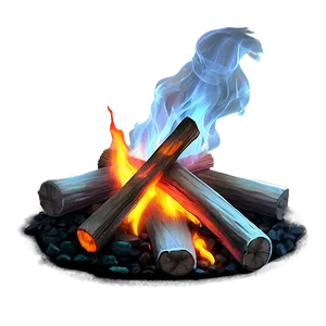 Campfire Ashes PNG Mmd