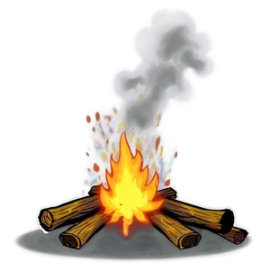 Campfire Ashes PNG Yte19