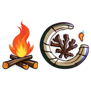 Campfire Circle PNG 05242024