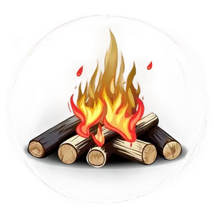 Campfire Circle PNG 7