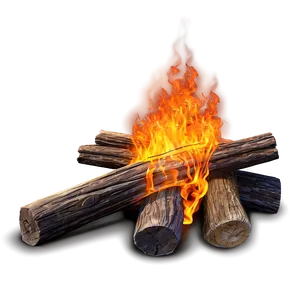 Campfire In Desert PNG 83