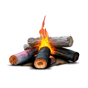 Campfire On Beach PNG Eiy54