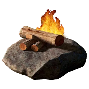 Campfire On Mountain Top PNG Pjx PNG