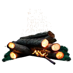 Campfire Sparks Flying PNG Hge