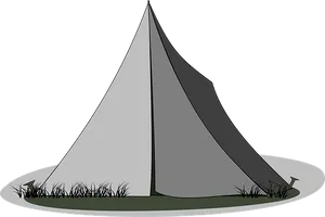 Camping Tent Illustration PNG image