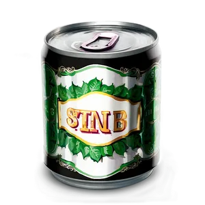 Can On White Background PNG Dim45