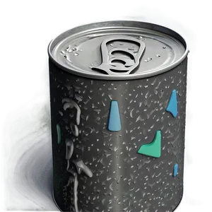 Can With Condensation PNG Pys