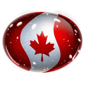 Canada Flag In Comic Bubble Png Fpa PNG image