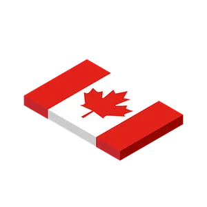 Canadian Flag Book Icon PNG image