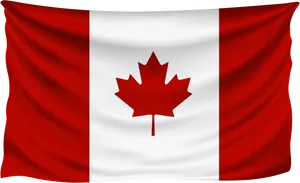 Canadian Flag Waving PNG image