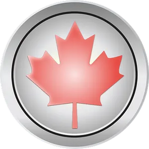 Canadian Maple Leaf Icon PNG image