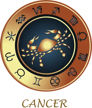 Cancer Zodiac Symbol Artwork PNG image
