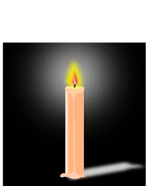 Candle Flame Illustration PNG