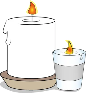 Candle_ Illustration_ Vector