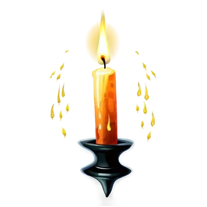 Candle In Darkness Png Yyf PNG image