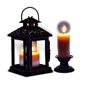 Candle Light Lantern Png 06262024 PNG image