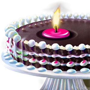 Candle On Cake PNG Kdb