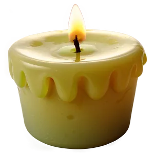 Candle Wax Melting Png Wvf47 PNG image