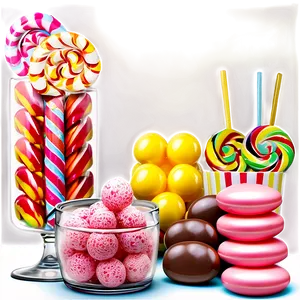 Candy Buffet Essentials PNG 05042024