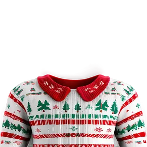 Candy Cane Ugly Christmas Sweater Png 06122024 PNG image