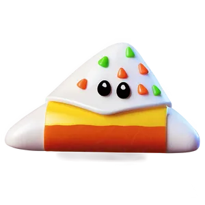 Candy Corn Halloween PNG Tre