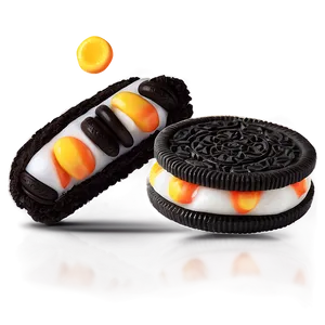 Candy Corn Oreo Halloween Special Png 06122024 PNG image