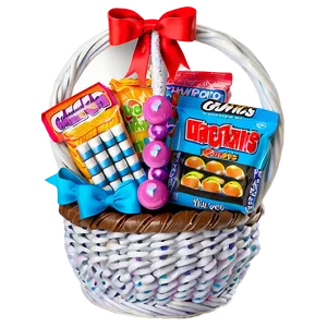 Candy Gift Basket Ideas PNG Lop1 PNG