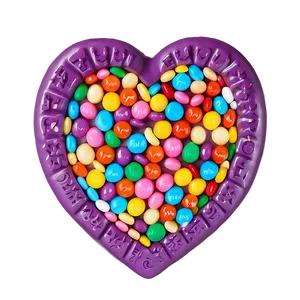 Candy Heart A PNG image