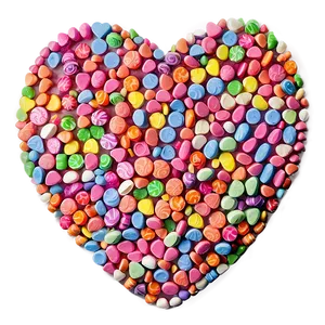 Candy Heart B PNG image