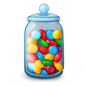 Candy Jar Clipart PNG 06292024
