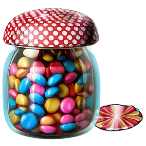 Candy Jar Clipart PNG 06292024
