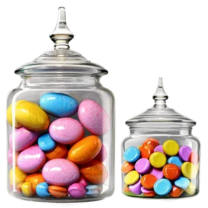 Candy Jar Collection PNG Bjf PNG