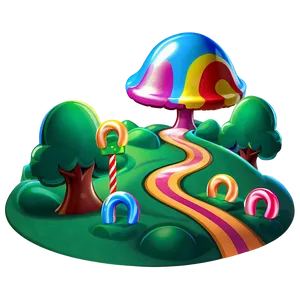 Candy Land Adventure Path PNG 36 PNG