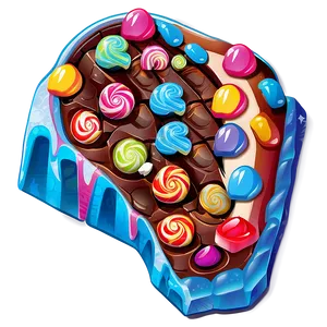 Candy Land Caramel Caves Png 77 PNG image