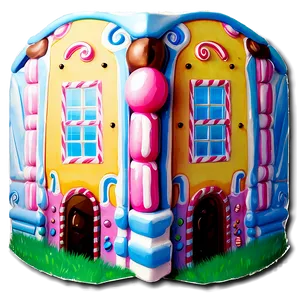 Candy Land Chocolate Chip Chapel PNG Wsv39 PNG