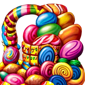 Candy Land Confection Quest Png Ywg PNG image