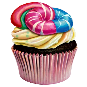Candy Land Cupcake Commons PNG 46 PNG
