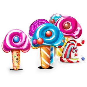 Candy Land Fantasy Feast Png Cjo28 PNG image