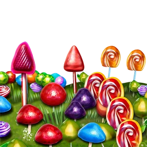 Candy Land Fruity Fields Png Ypo PNG image