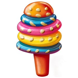 Candy Land Game Pieces PNG Jsx