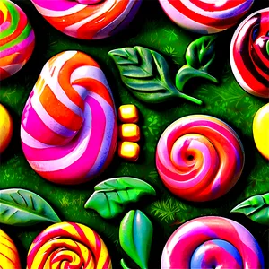 Candy Land Glazed Gardens PNG 06202024