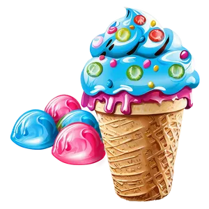 Candy Land Ice Cream Sea Png Eed PNG image