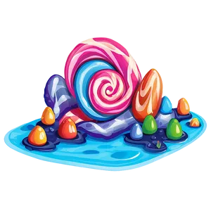 Candy Land Licorice Lagoon Png 21 PNG image